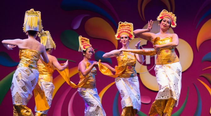 Balinees dansfeest tijdens de Tong Tong Fair 2017